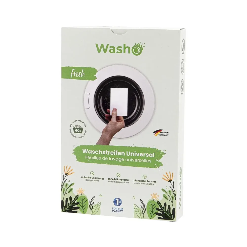 Washo Fresh Breeze Waschmittel – Waschmittel/Duftflacon – grün