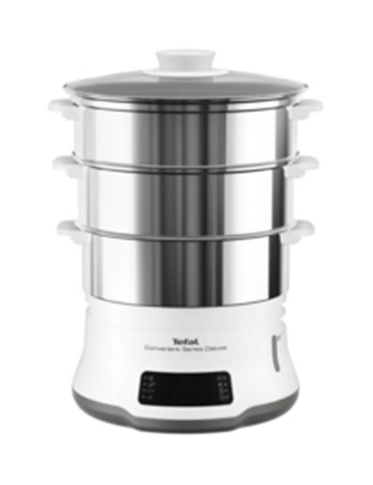Tefal - Dampfgarer Steamer Deluxe, Weiss
