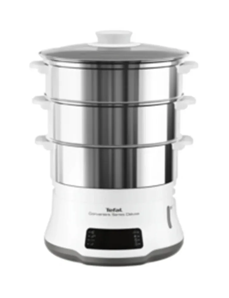 Tefal - Dampfgarer Steamer Deluxe, Weiss