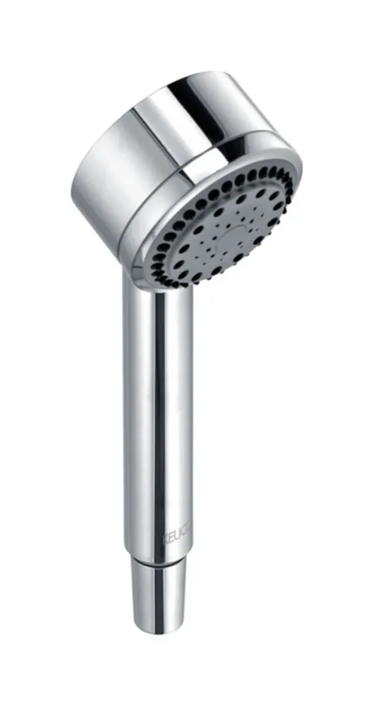 Keuco Plan blue Handbrause mit Antikalk-System chrom