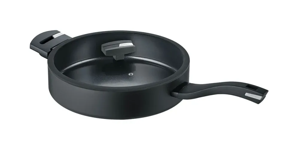 Berndes b.green Ø28cm Schmorpfanne mit Gegengriff und Glasdeckel