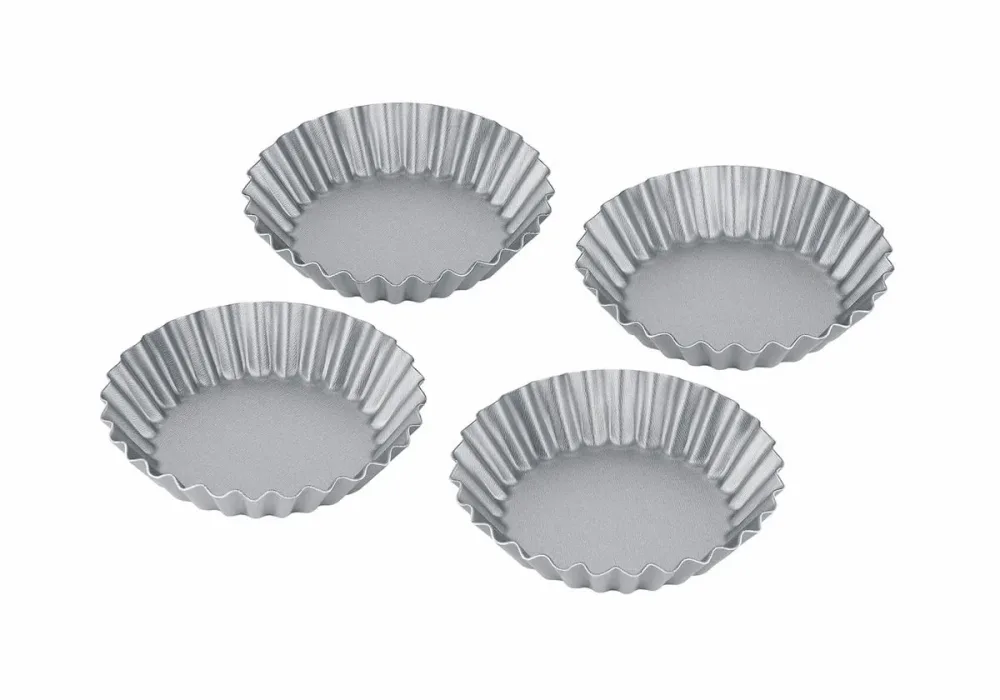 Berndes b.green 11cm Alu Recycled Oven Minitartelettes 4er Set
