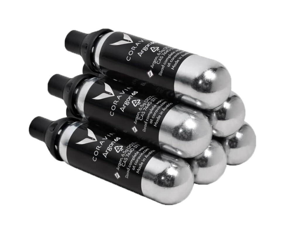 CORAVIN 401006 - Weinsysteme Patronen (Schwarz/Silber)