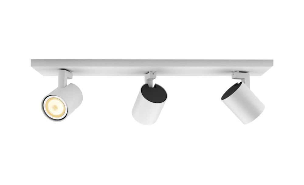 Philips Hue White Ambiance Runner Dreier-Spot – Deckenlampe/Wandlampe – weiss
