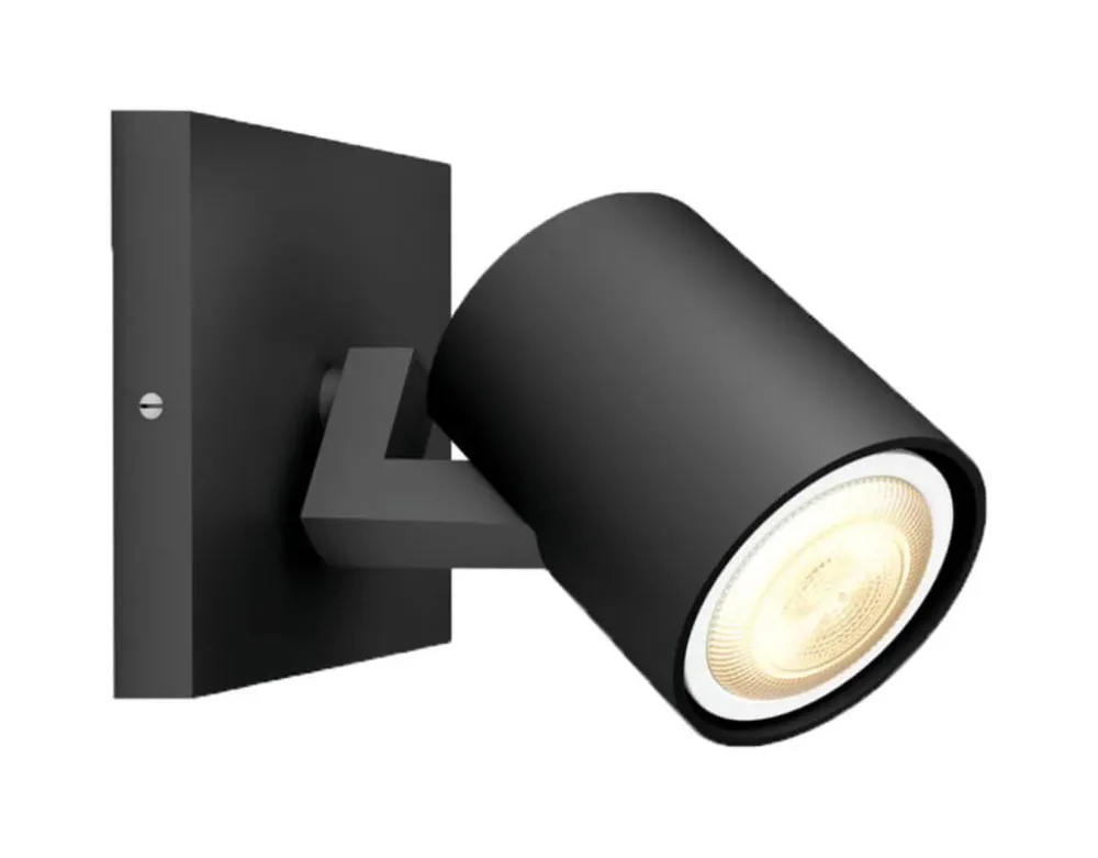 Philips Hue White Ambiance Runner Spot Einerspot – Deckenlampe/Wandlampe – schwarz