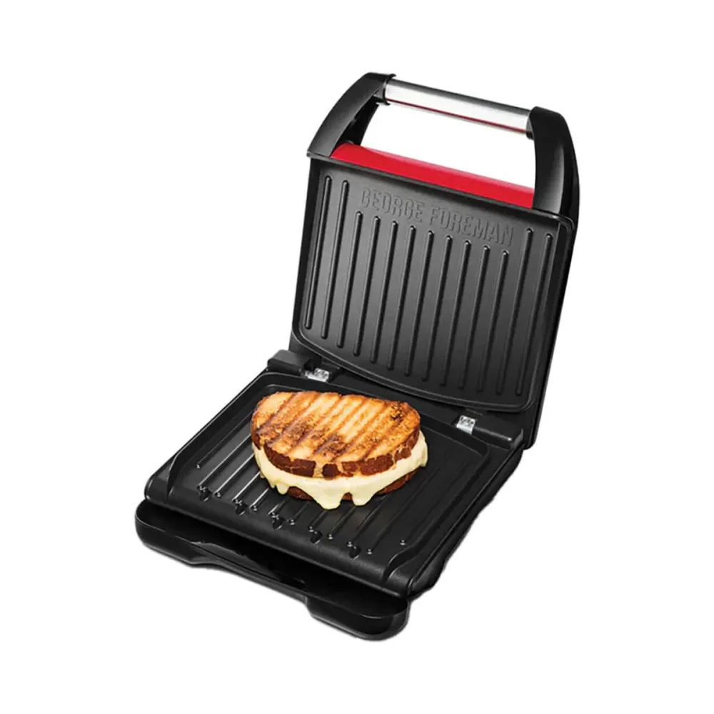 George Foreman 25040-56 Fitnesgrill – Tischgrill – schwarz