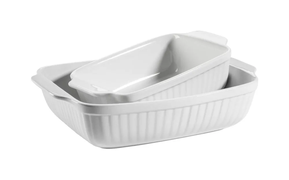 MÄSER Auflaufform Kitchen Time Weiss Keramik - Auflaufform