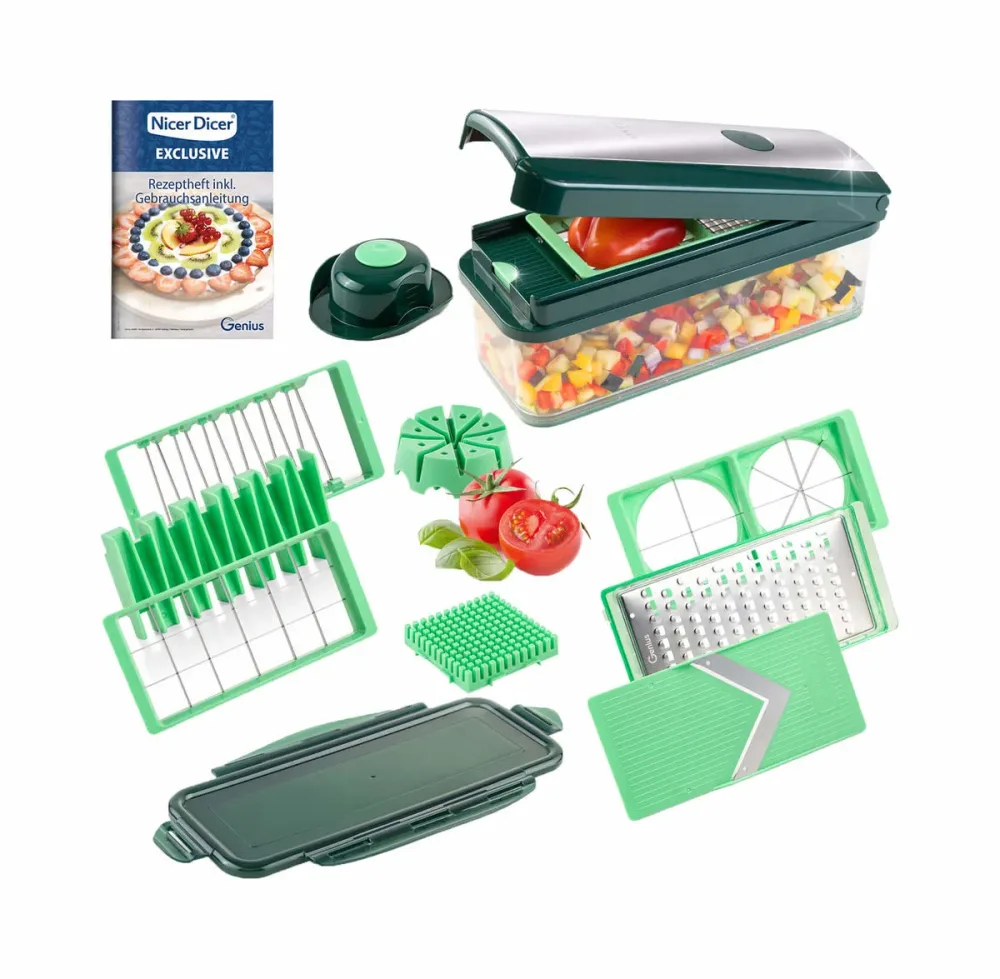 Genius - Nicer Dicer Exclusive | Set 15-tlg.