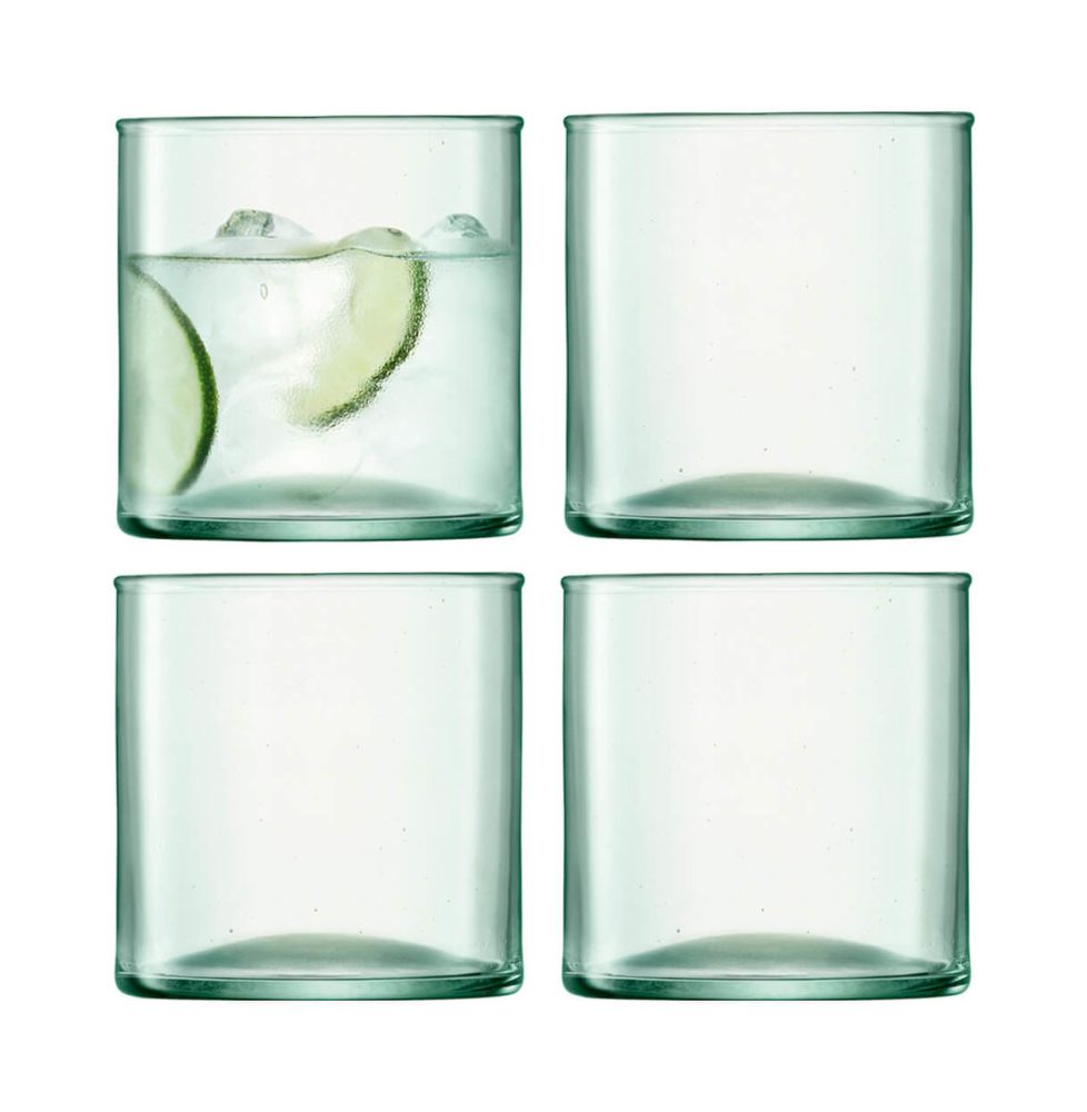 LSA International Becher-Set Canopy Transparent Glas 0.35 l - Farbe: glasklar - Becher-Set