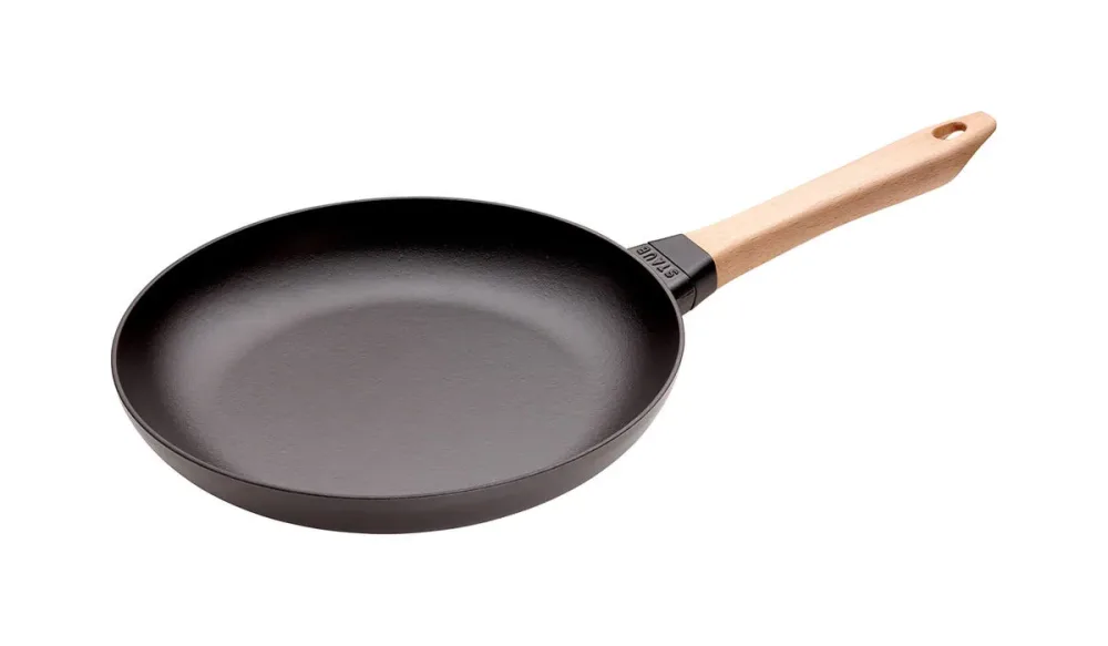 Staub Bratpfanne 28cm Gusseisen schwarz