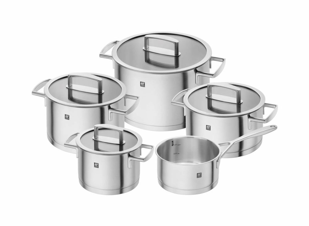 Zwilling Vitality Kochtopfset 5-tlg. 18/10 Edelstahl