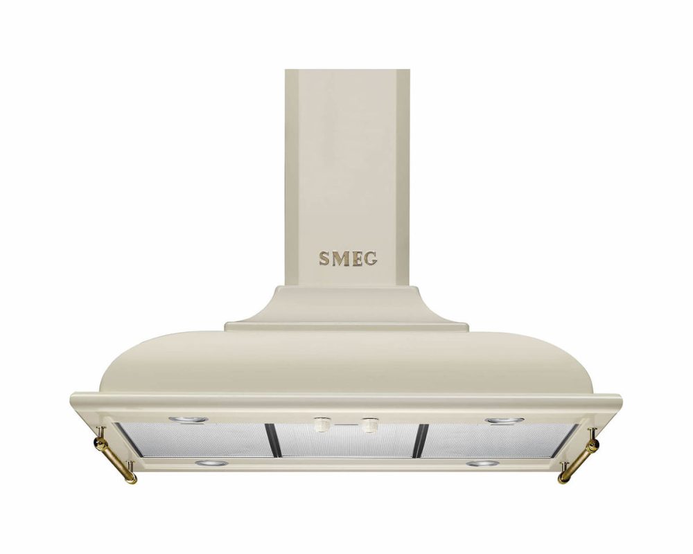Smeg KCI19POE Inselhaube – Inselhaube/Dunstabzugshaube Insel – creme