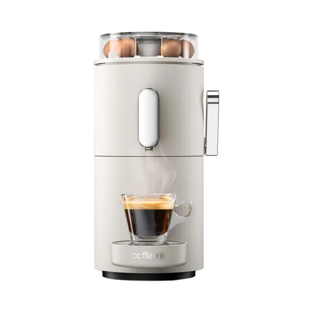 CoffeeB Globe White Kaffeemaschine – CoffeeB Maschine/CoffeeB Kaffeemaschine – weiss
