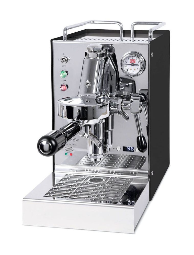 Quickmill 0960 PID Carola schwarz Espresso Maschine – Siebträgermaschine/Espressomaschine