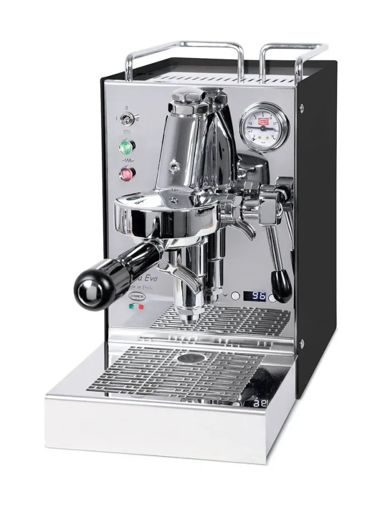 Quickmill 0960 PID Carola schwarz Espresso Maschine – Siebträgermaschine/Espressomaschine