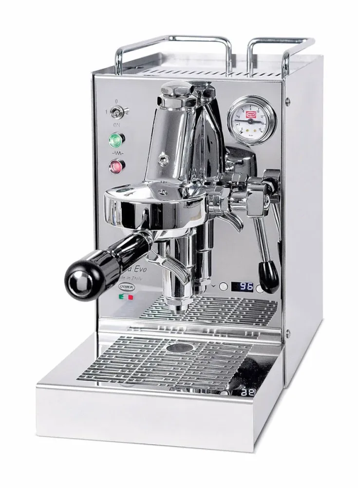 Quickmill 0960 PID Carola Edelstahl Espresso Maschine – Siebträgermaschine/Espressomaschine