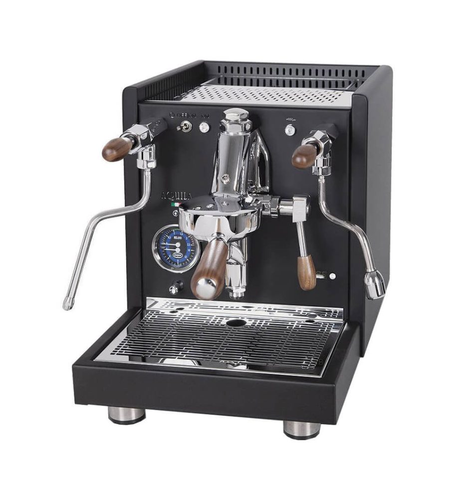Quickmill 0986 Aquila PID schwarz Espresso Maschine – Siebträgermaschine/Espressomaschine