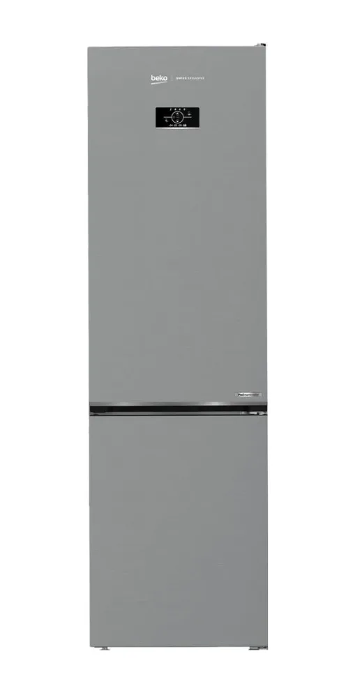 Beko KG520 Kühl-Gefrierkombination – Kühlschrank mit Gefrierfach freistehend – edelstahl