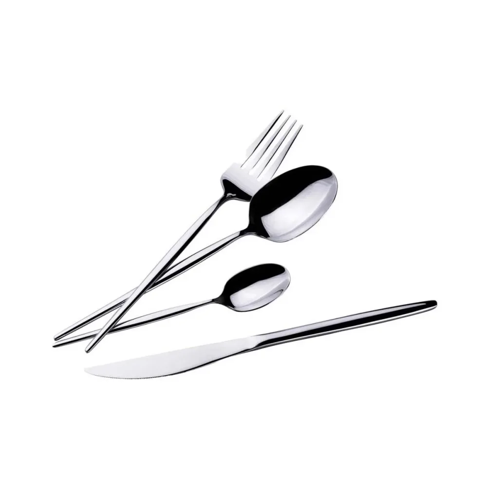 Berlinger Haus - Besteckset 24 teiliges schmal Anthracite Collection, One Size