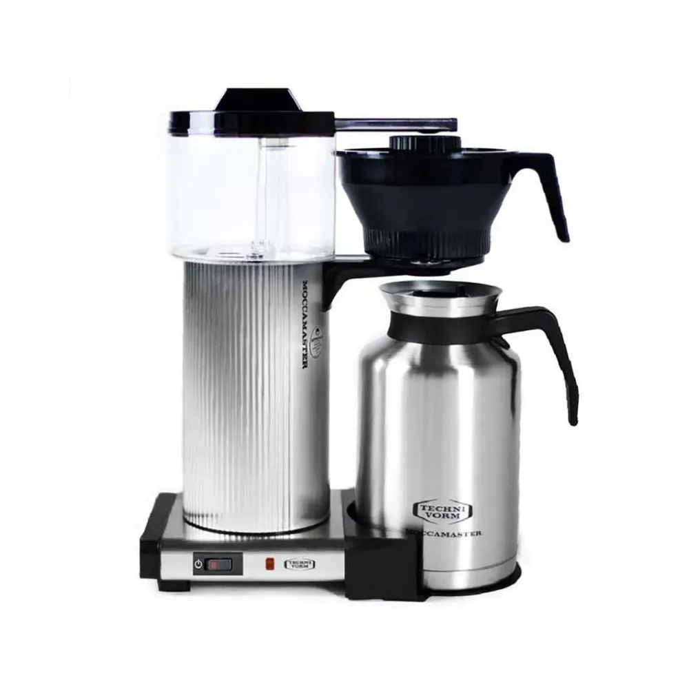 Moccamaster CDT Grand silber poliert Filterkaffeemaschine