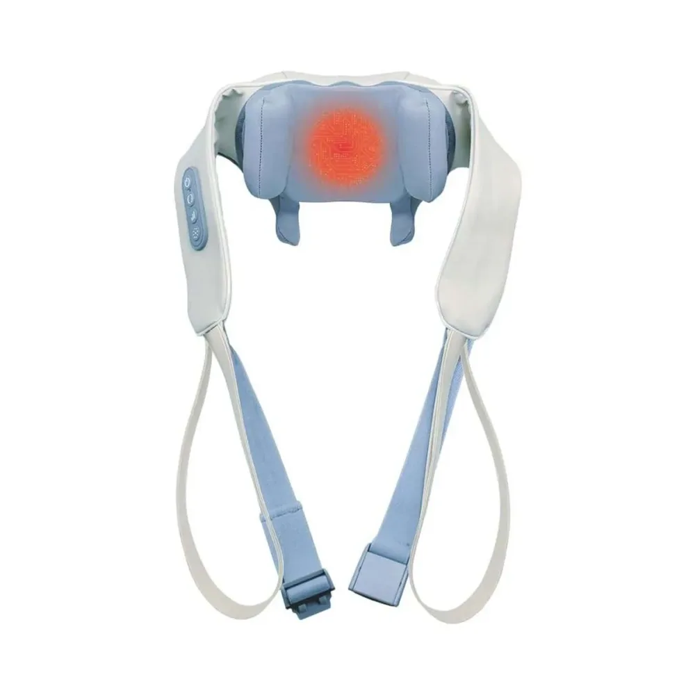 INDUSTEX - Massager Pro - Nacken- und Schultermassagegerät, One Size, Elfenbein