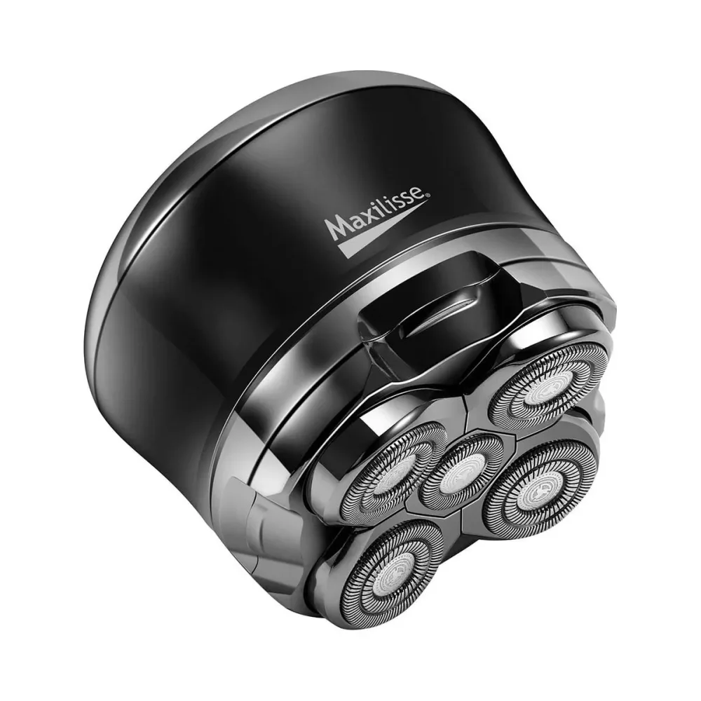 BEST DIRECT Maxilisse Head Shaver Kopf-Rasierer – Haarschneider – schwarz / grau