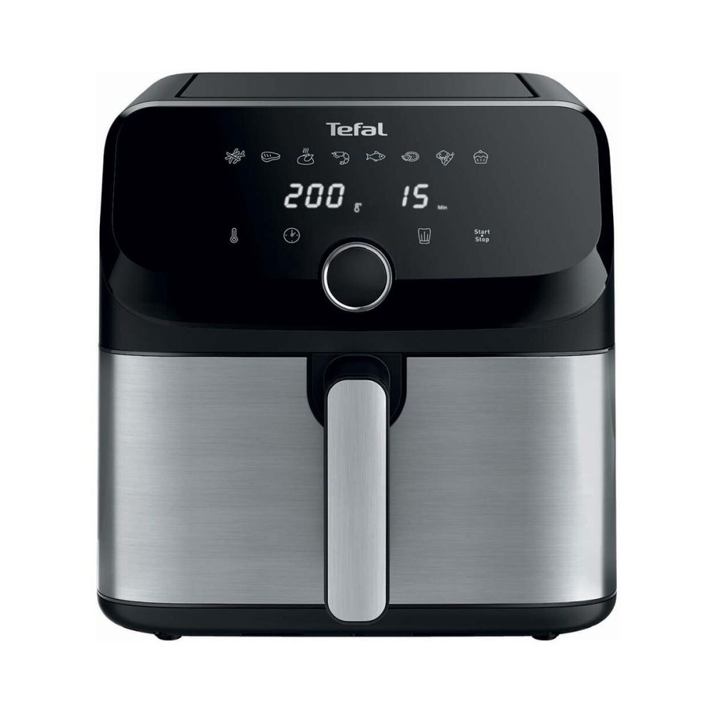 Tefal Easy Fry Mega Heissluftfritteuse – Airfryer - Friteuse – edelstahl / schwarz