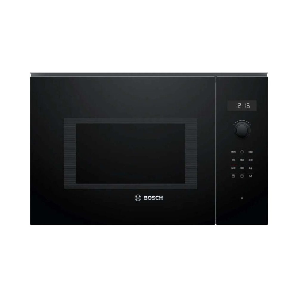 Bosch - BEL554MB0 - Einbau-Mikrowelle, Serie 6, Schwarz, 25 Liter, 25 L