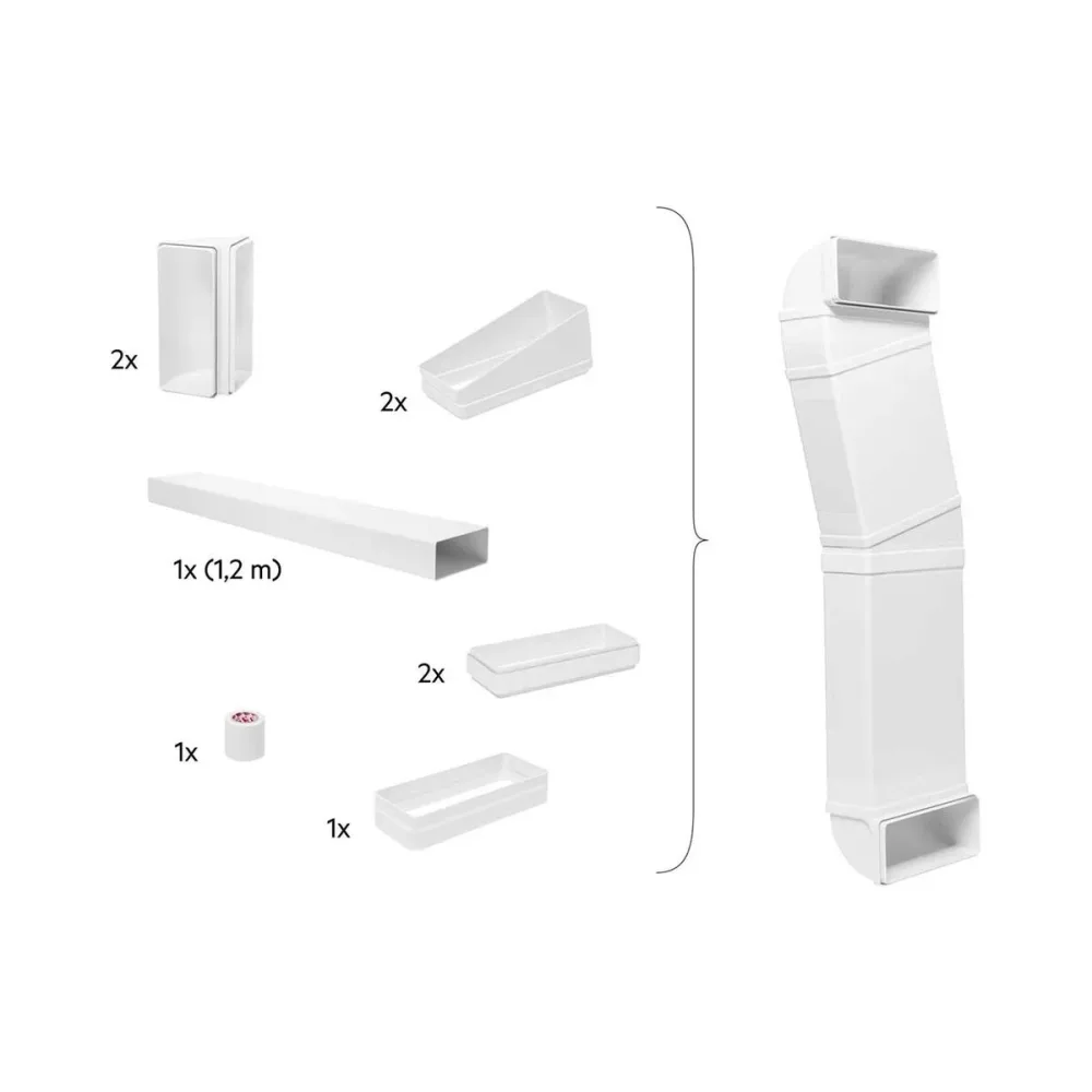 Electrolux M2CKCF01C Montagezubehör – Dunstabzugshaube Zubehör