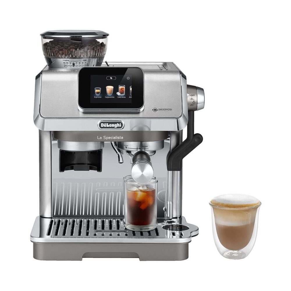 De Longhi La Specialista Touch EC9455.M Espresso Maschine – Siebträgermaschine/Espressomaschine – chrom