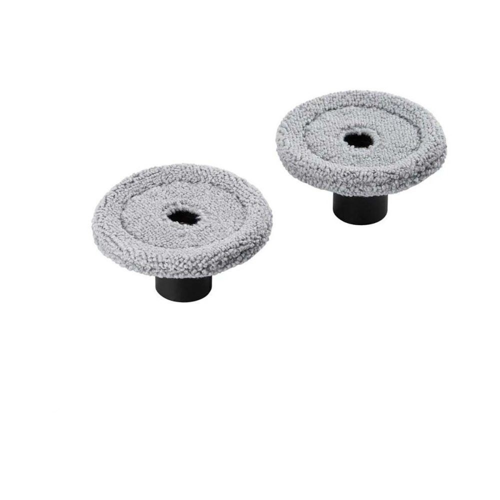 Roborock Moppads 2er Pack zu Saros 10 Zubehör Roboterstaubsauger – Staubsauger Roboter Zubehör – grau