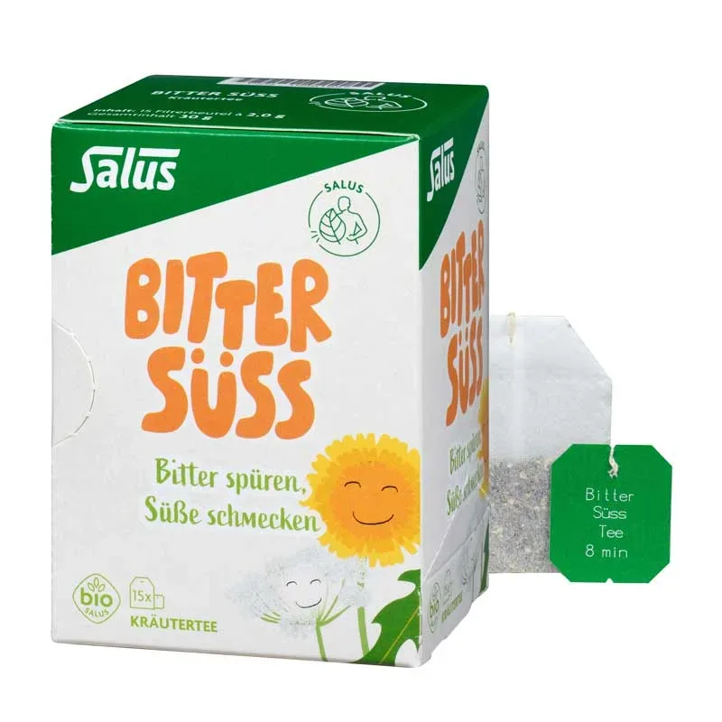Salus BITTER SÜSS Kräutertee 15 St Filterbeutel