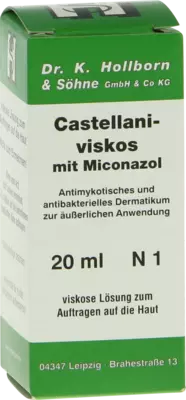 Castellani viscos mit Miconazol 20 ml Lösung