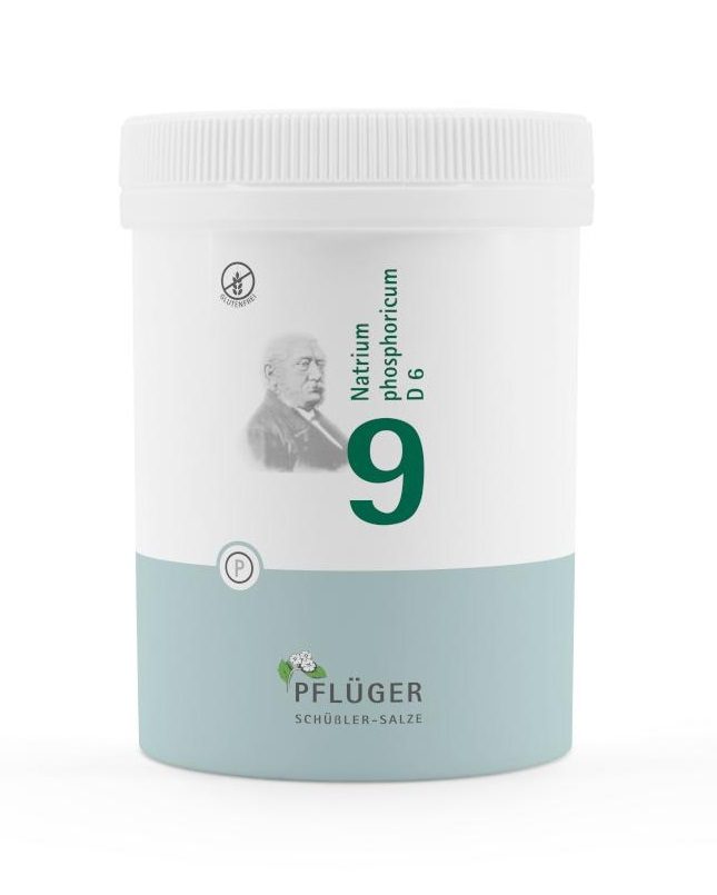 Schüßler-Salz Nr. 9 Natrium phosphoricum D6 1000 St Tabletten