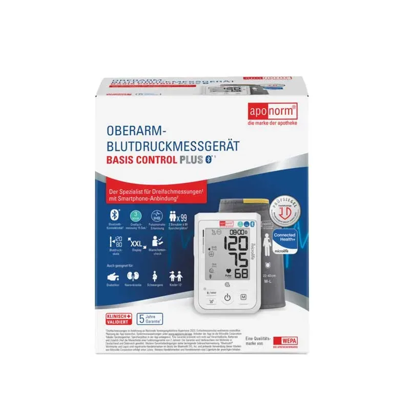 aponorm Blutdruckmessgerät Oberarm BASIS CONTROL PLUS 1 St