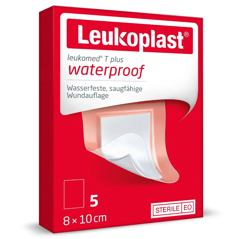 Leukoplast Leukomed T Plus Steril 8cm x 10cm 5 St Pflaster