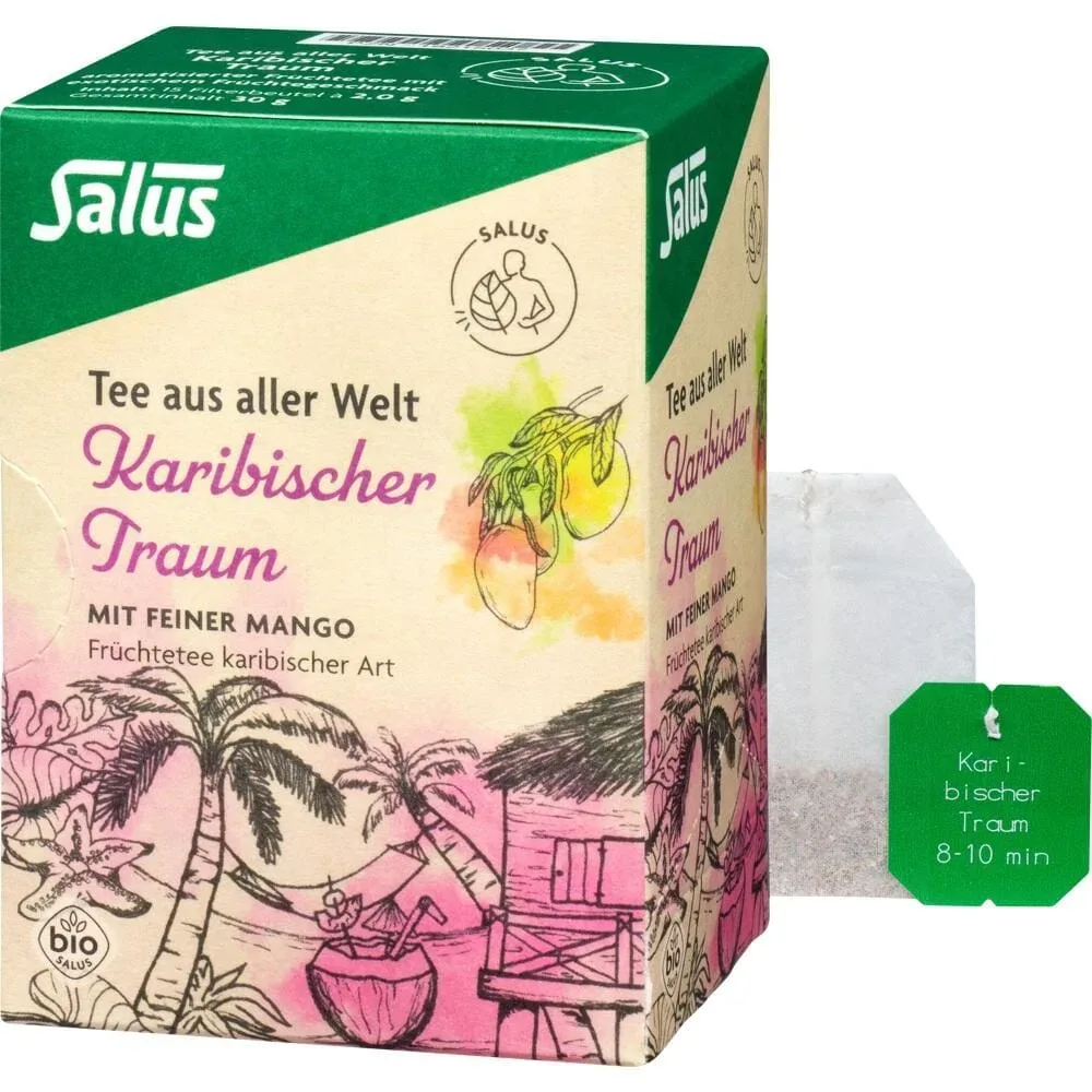 Salus Karibischer Traum Bio 15 St Filterbeutel