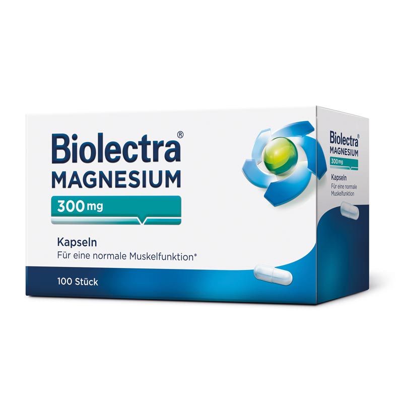 Biolectra MAGNESIUM 300mg +10 % Rabatt* 100 St Kapseln