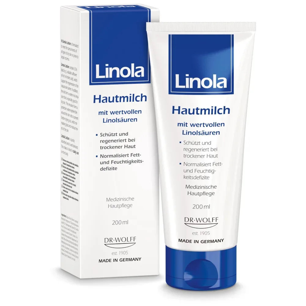 Linola Hautmilch - Körperlotion 200 ml Milch