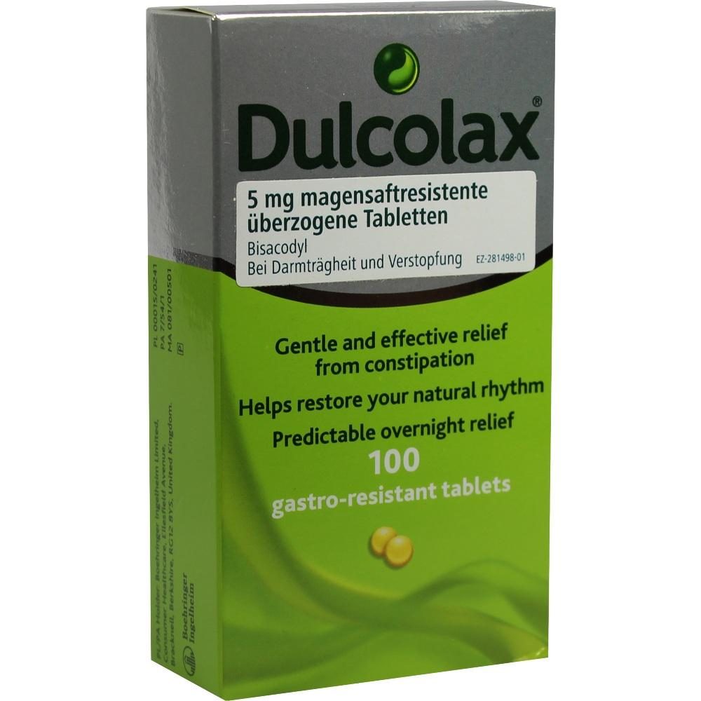 Dulcolax 5mg 100 St Tabletten magensaftresistent
