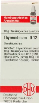 THYREOIDINUM D 12 Globuli 10 g Globuli