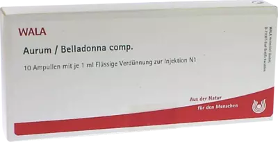 Aurum/belladonna comp.Ampullen 10X1 ml Ampullen