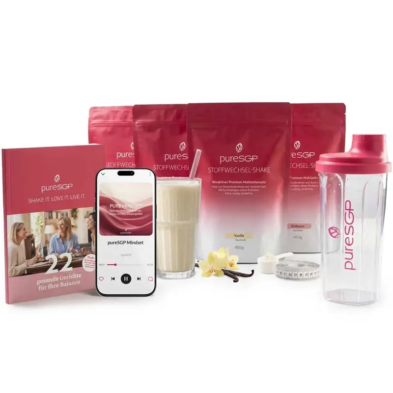 pureSGP StoffwechselShake Starter Set 1 Packung Pulver