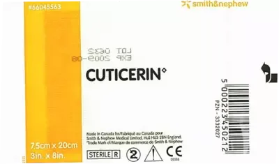 CUTICERIN 7,5x20 cm Gaze m.Salbenbeschichtung 10 St Kompressen