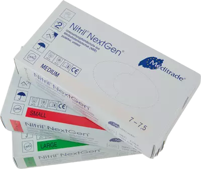 NITRIL Einmal Handschuhe puderfrei groß 100 St Handschuhe