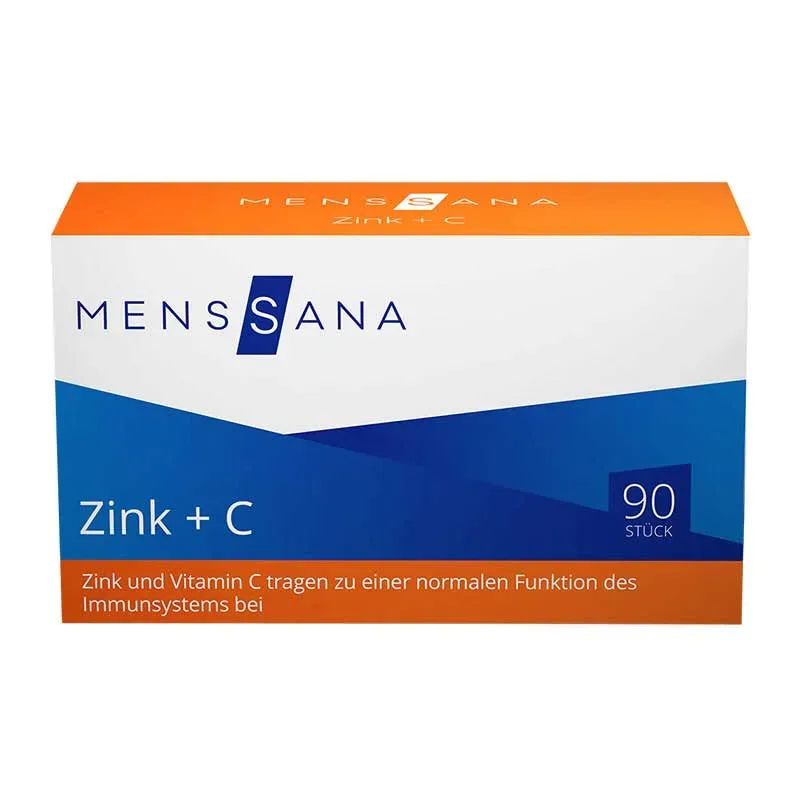 ZINK+C Menssana  90 St Lutschtabletten