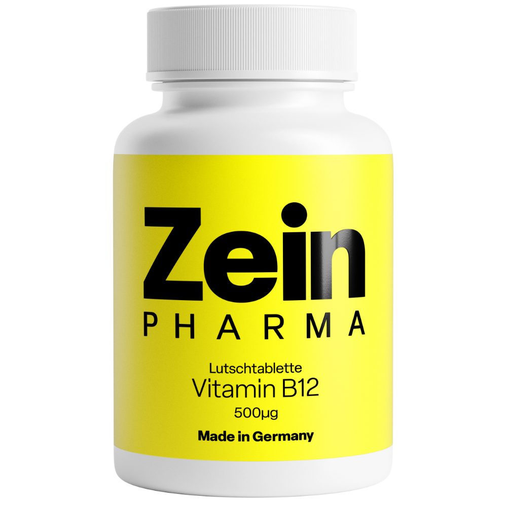 Zein PHARMA Vitamin B12 500 Mikrogramm 180 St Lutschtabletten