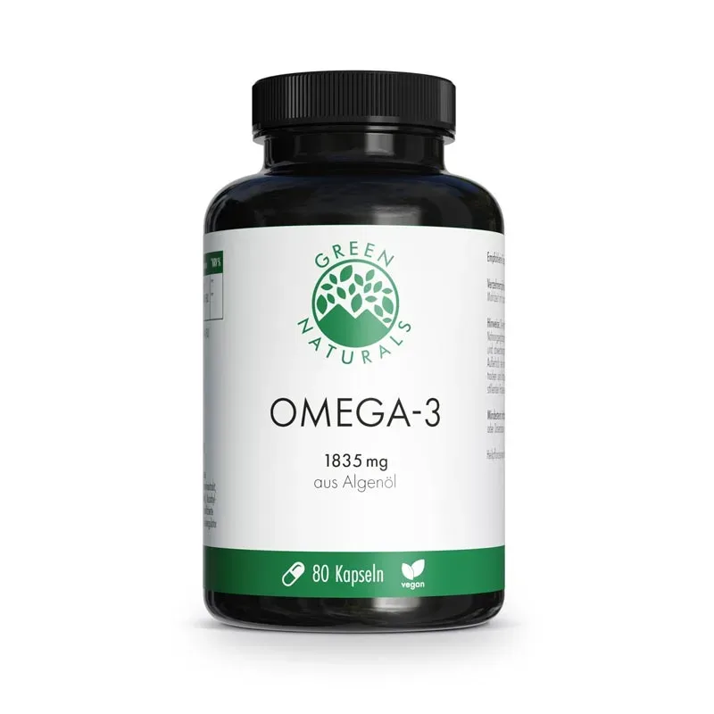 GREEN NATURALS OMEGA-3 80 St Kapseln