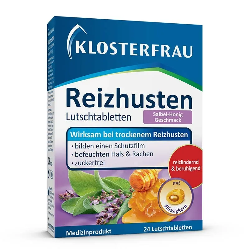 KLOSTERFRAU Reizhusten Lutschtabletten 24 St Lutschtabletten
