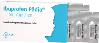Ibuprofen Pädia 150 mg Zäpfchen 10 St Suppositorien